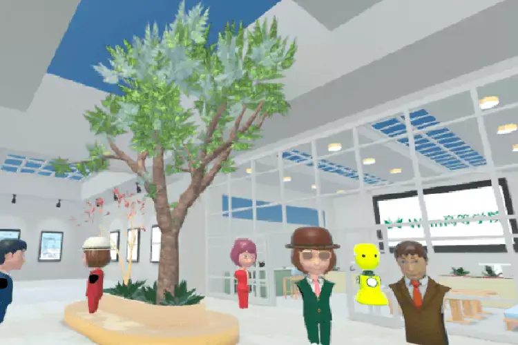 WAM高等学院の学習風景